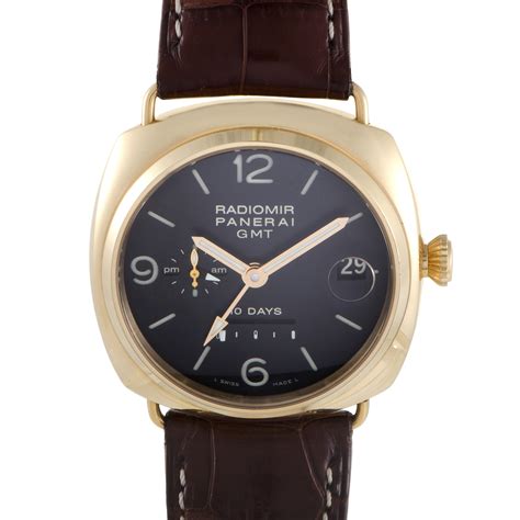 panerai radiomir rose gold 10 days|Panerai Radiomir Gmt 10 PAM 00273 .